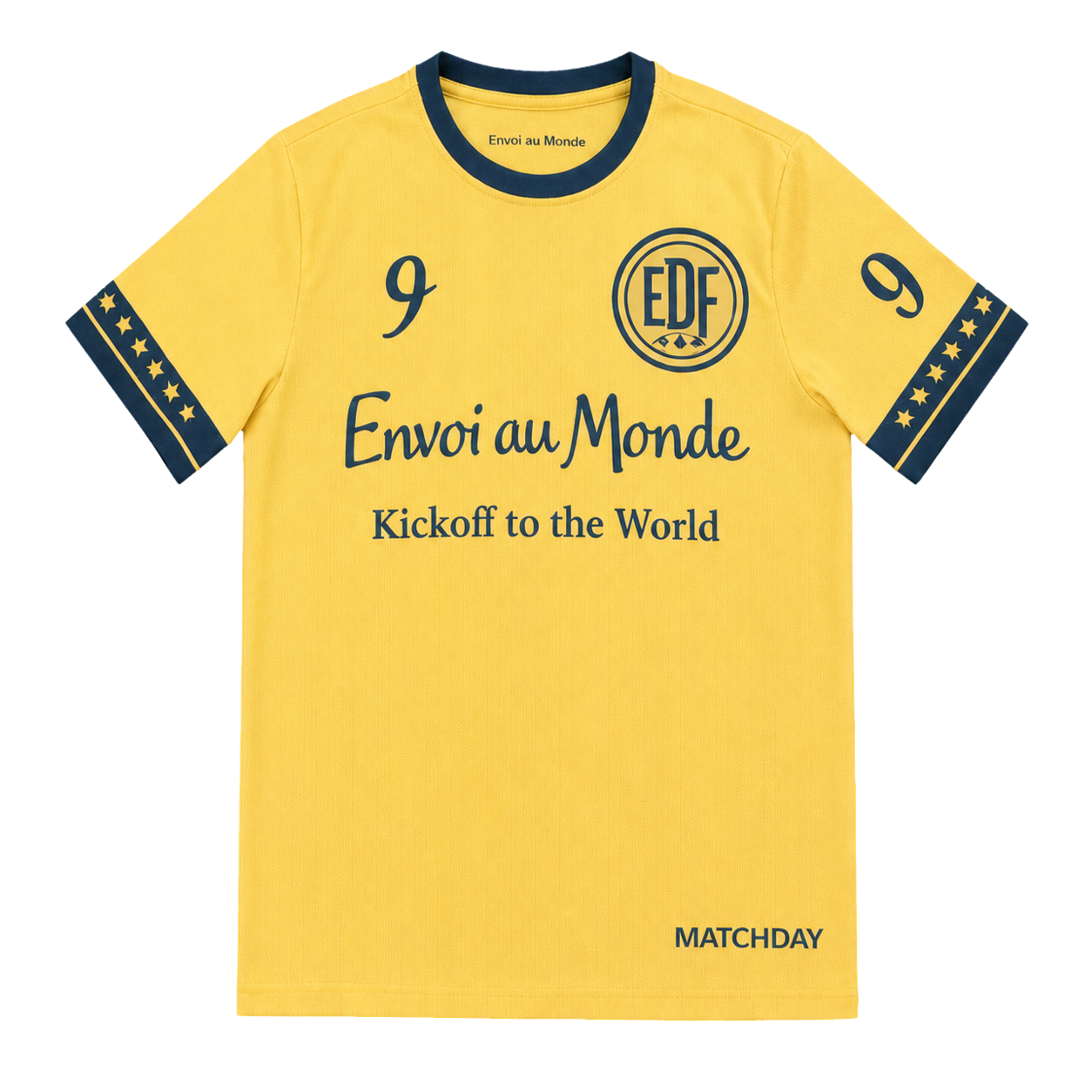 Yellow 26/27 Home Kit Matchday Jersey